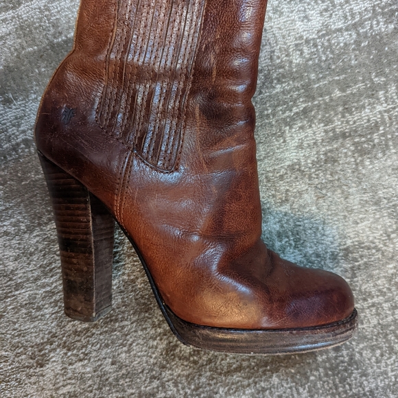 frye heeled boots
